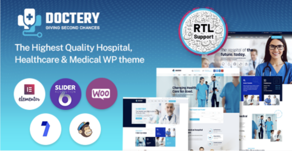 Doctery Hospital and Healthcare WordPress Theme
