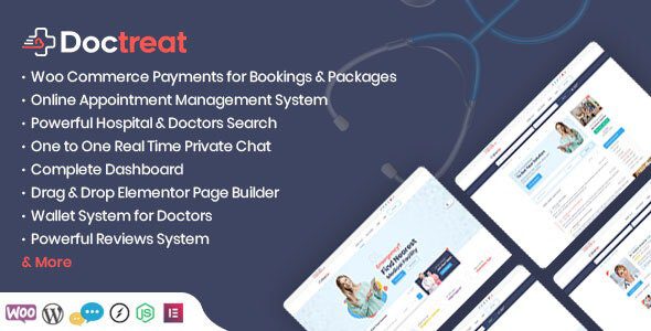 Doctreat - Hospitals and Doctors Directory WordPress Listing Theme 1 Doctreat Hospitals and Doctors Directory WordPress Theme