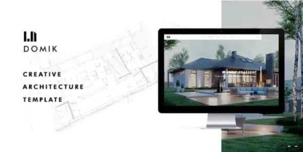 Domik Creative Responsive Architecture WordPress Theme