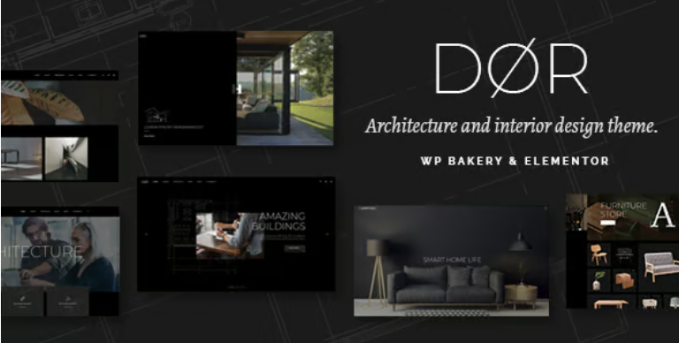 Dør - Modern Architecture and Interior Design WordPress Theme 1 Dør Architecture and Interior Design WordPress Theme