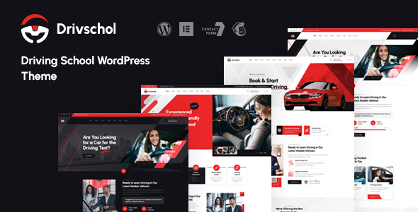 Drivschol - Driving School WordPress Theme 1 Drivschol Driving School WordPress Theme