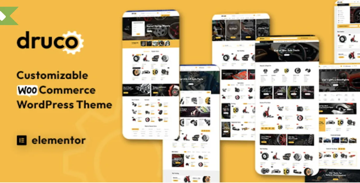 Druco Pro – Elementor WooCommerce WordPress Theme 1 Druco Pro WordPress Theme