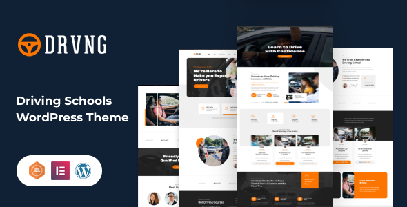 DRVNG - Driving School WordPress Theme 1 DRVNG - Driving School WordPress Theme