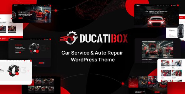 Ducatibox - Car Service & Auto Repair WordPress Theme 1 Ducatibox Car Service & Auto Repair WordPress Theme