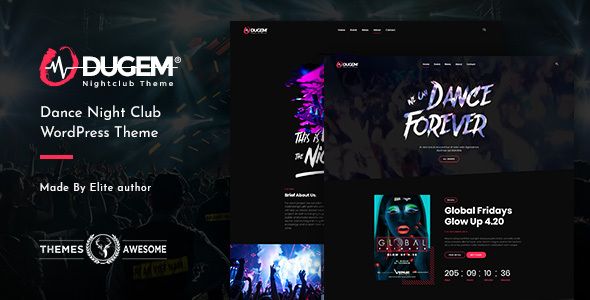 Dugem | Dance Night Club WordPress Theme 1 Dugem Nightclub WordPress Theme