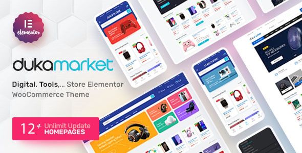 DukaMarket – Multipurpose WordPress Theme 1 Duka Market WordPress Theme
