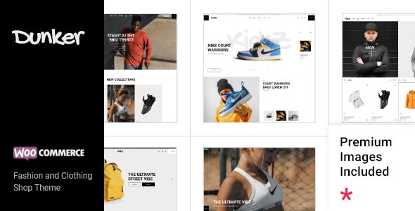 Dunker - Fashion and Clothing Shop WordPress Theme 1 Dunker - Fashion and Clothing Shop WordPress Theme