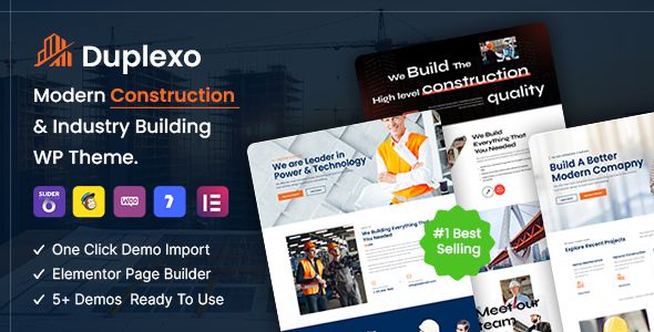 Duplexo – Construction Renovation WordPress Theme 1 Duplexo – Construction Renovation WordPress Theme