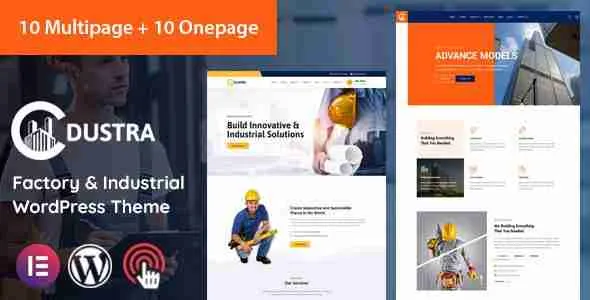 Dustra - Factory Industrial WordPress 1 Dustra Factory Industrial WordPress Theme