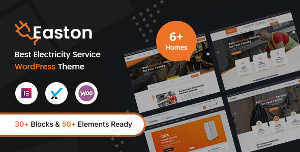 Easton - Electricity Services WordPress Theme 1 Easton Electricity Services WordPress Theme