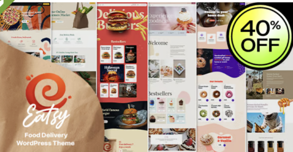 Eatsy - Food Delivery & Restaurant WordPress Theme