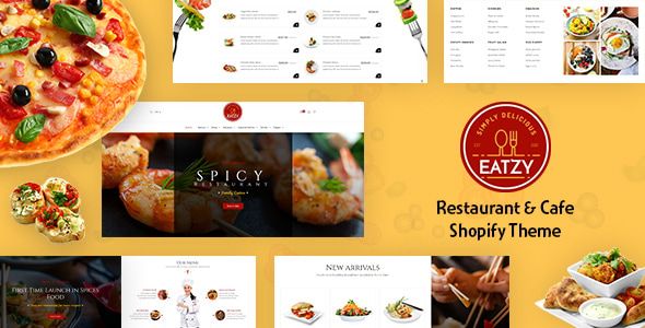 Eatzy Bakery Cafe and Cake Shop Shopify Theme