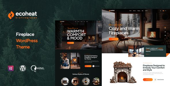 Ecoheat – Fireplace Studio WordPress Theme 1 Ecoheat – Fireplace Studio WordPress Theme