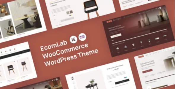 Ecom Lab Woo Commerce WordPress Theme
