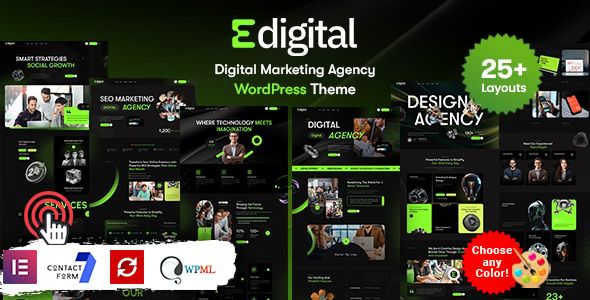 Edigitaal – Digital Marketing Agency WordPress Theme 1 Edigitaal Digital Marketing Agency WordPress Theme