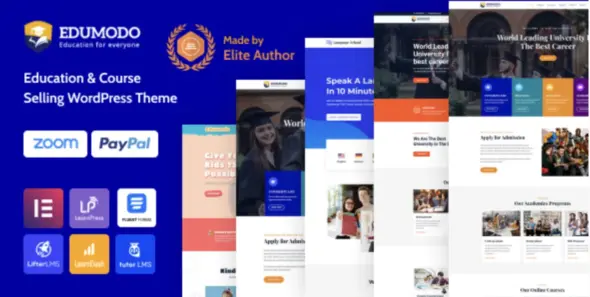 Edumodo Pro Education WordPress Theme