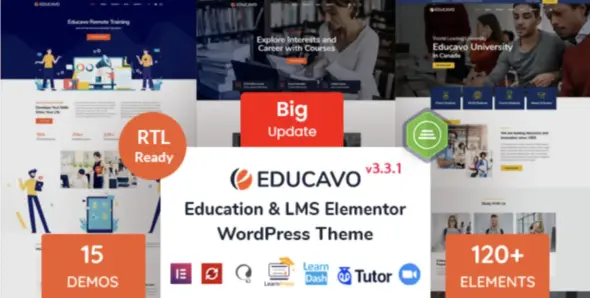 Educavo Pro Education WordPress Theme