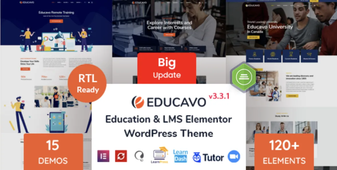 Educavo Pro – Education WordPress Theme 1 Educavo Pro Education WordPress Theme