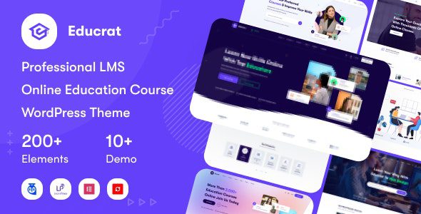 Educrat - Online Course Education WordPress Theme 1 Educrat Online Course Education WordPress Theme