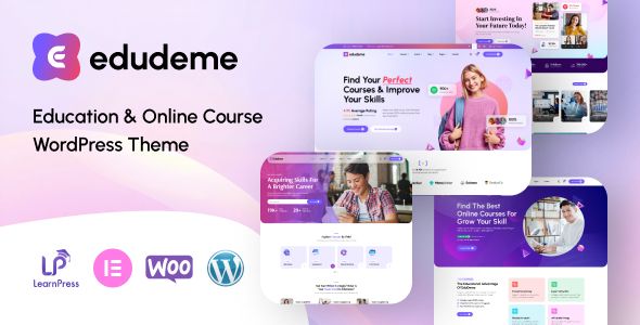 Edudeme – Education Online Course WordPress Theme 1 Edudeme Education Online Course WordPress Theme