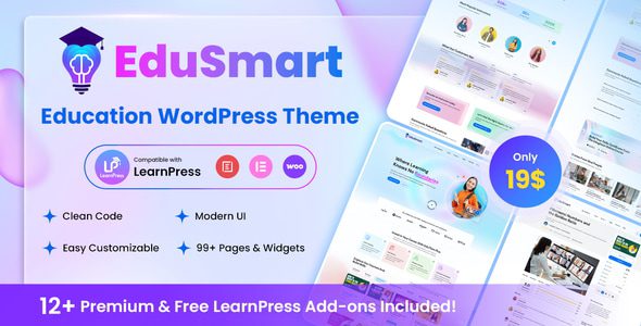EduSmart - Education WordPress Theme 1 Edu Smart Education WordPress Theme