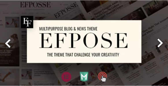 Efpose Multipurpose Blog and Newspaper Theme