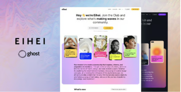 Eihei - Multipurpose Ghost Blog Theme