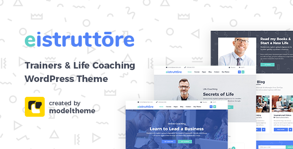 Eistruttore - Speaker and Life Coach WordPress Theme 1 Eistruttore Trainer and Life Coaching WordPress Theme