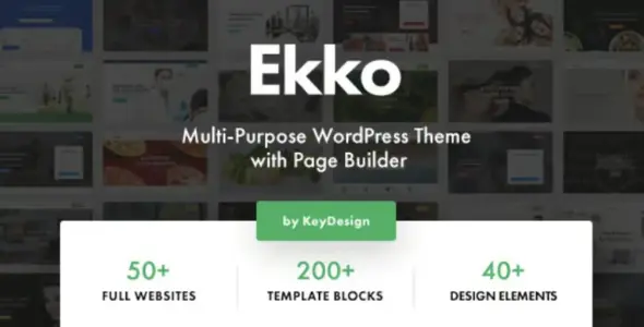 Ekko Pro Multi-Purpose WordPress Theme