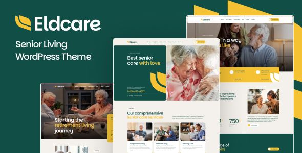 Eldcare - Senior Living WordPress Theme 1 Eldcare Senior Living WordPress Theme