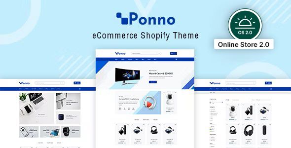 Ponno Electronic Stores Shopify Theme