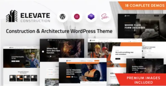 Elevate Pro Construction WordPress Theme