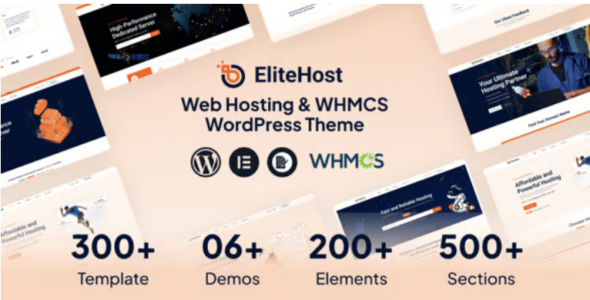 Elitehost Web Hosting & WHMCS WordPress Theme