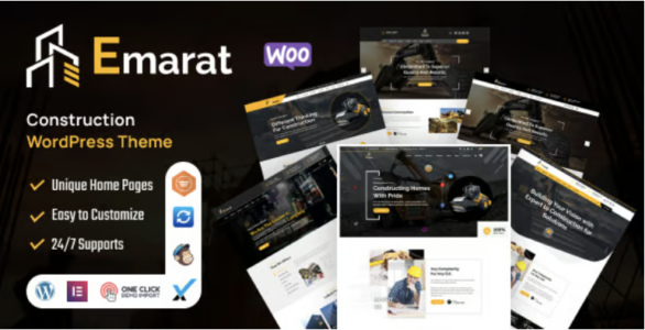 Emarat Construction WordPress Theme