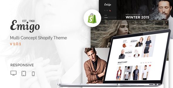 Emigo - Multi Concept Shopify Theme 1 Emigo Multi Concept Shopify Theme