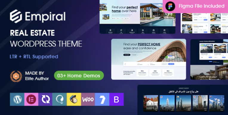 Empiral – Real Estate WordPress Theme 1 Empiral Real Estate WordPress Theme