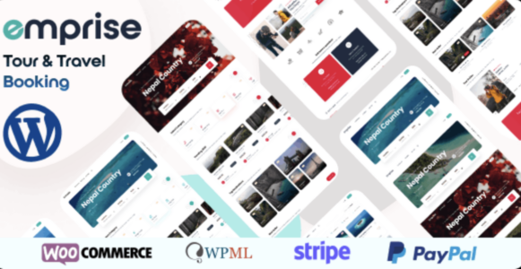 Emprise Tour and Travel Booking WordPress Theme