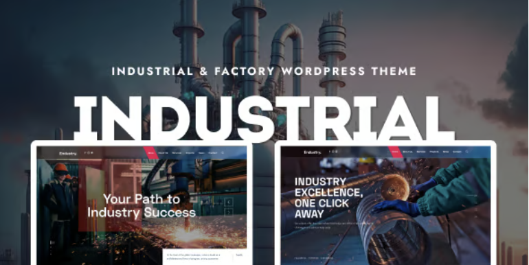 Endustry | Industrial & Factory WordPress Theme 1 Endustry WordPress Theme