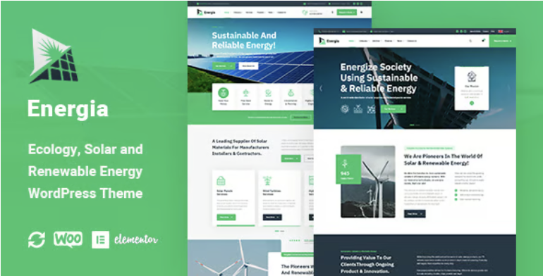 Energia - Renewable Energy WordPress Theme 1 Energia Renewable Energy WordPress Theme