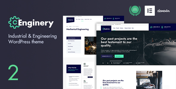 Enginery - Industrial & Engineering WordPress Theme 1 Enginery Industrial & Engineering WordPress theme