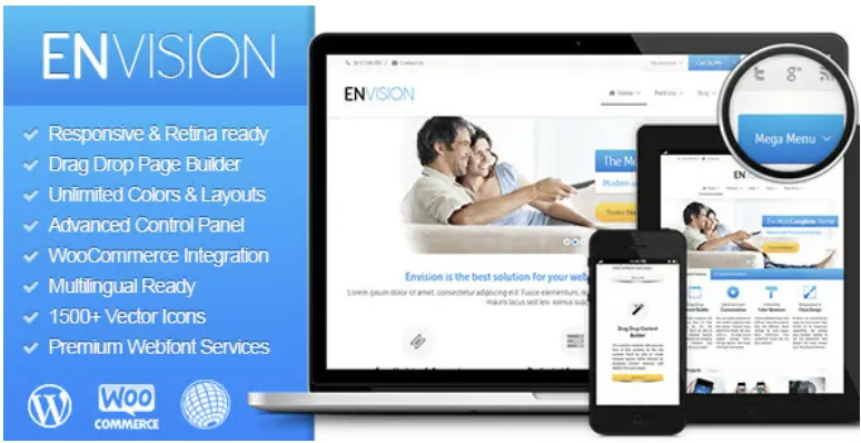 Envision Pro – Responsive Retina Multi-Purpose Theme 1 Envision Pro WordPress Theme