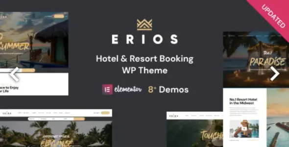 Erios Resort & Hotel WordPress Theme