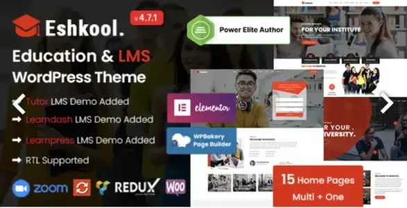 Eshkool Education WordPress Theme