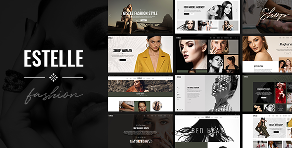 Estelle - Fashion and Modelling Agency WordPress Theme 1 Estelle - Fashion and Modelling Agency WordPress Theme