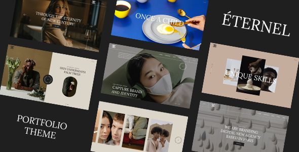 Éternel – Creative Portfolio WordPress Theme 1 Éternel – Creative Portfolio WordPress Theme