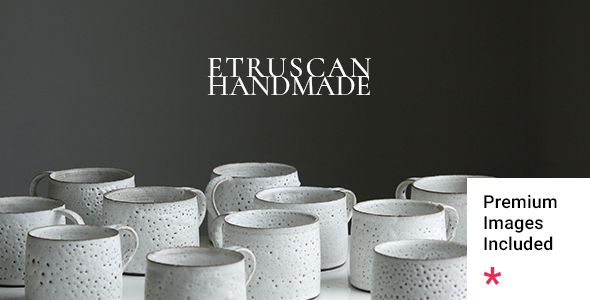 Etruscan – Handmade Pottery Store 1 Etruscan – Handmade Pottery Store WordPress Theme