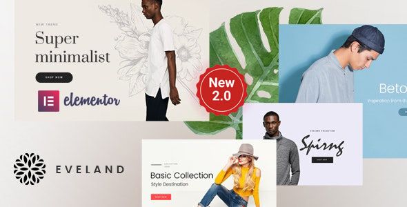Eveland – Modern AJAX enabled WooCommerce theme 1 Eveland Modern AJAX WooCommerce WordPress Theme