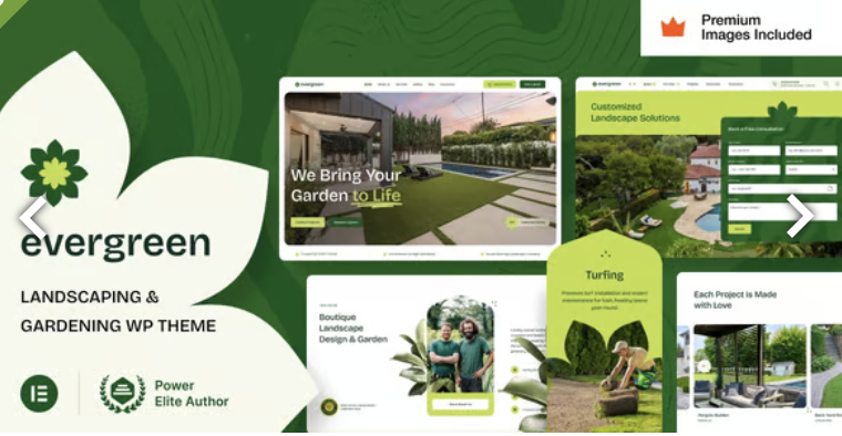 EverGreen – Landscaping Gardening WordPress Theme 1 Ever Green Landscaping Gardening WordPress Theme