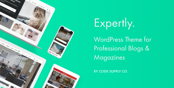 Expertly - WordPress Blog & Magazine Theme for Professionals 1 Expertly WordPress Theme