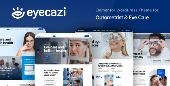 Eyecazi - Optometrist & Eye Care WordPress Theme 1 Eyecazi Optometrist & Eye Care WordPress Theme